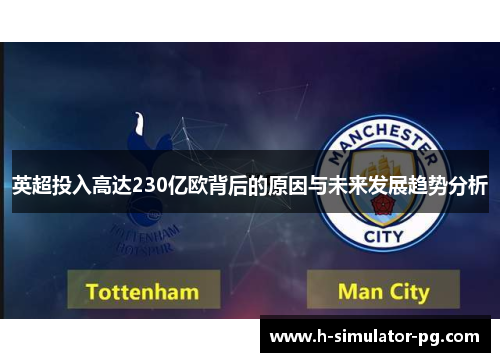 英超投入高达230亿欧背后的原因与未来发展趋势分析 英超投入高达230亿欧背后的原因与未来发展趋势分析